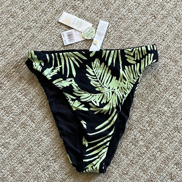 Bas De Bikini Reversible Tavik Citrus - Noir - Taille Small - Reversible Et Sans étiquettes